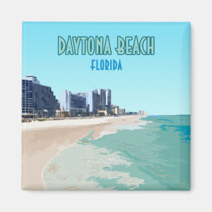 Daytona Beach Florida Vintage Magnet