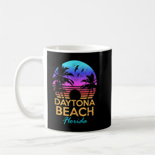 DAYTONA BEACH FLORIDA Vintage Sunset Summer Vibe G Coffee Mug