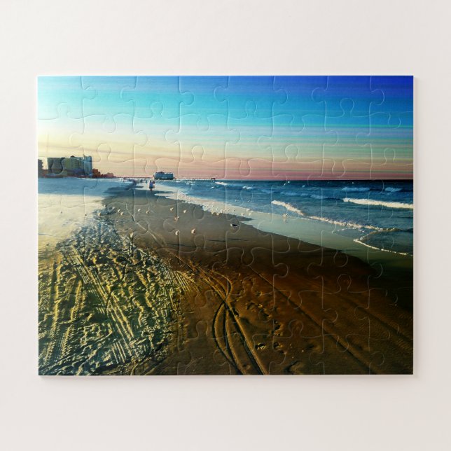 Daytona Beach Shoreline and Boardwalk Jigsaw Puzzle (Horizontal)