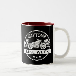 Daytona Bike Week Motorbike Two-Tone Coffee Mug