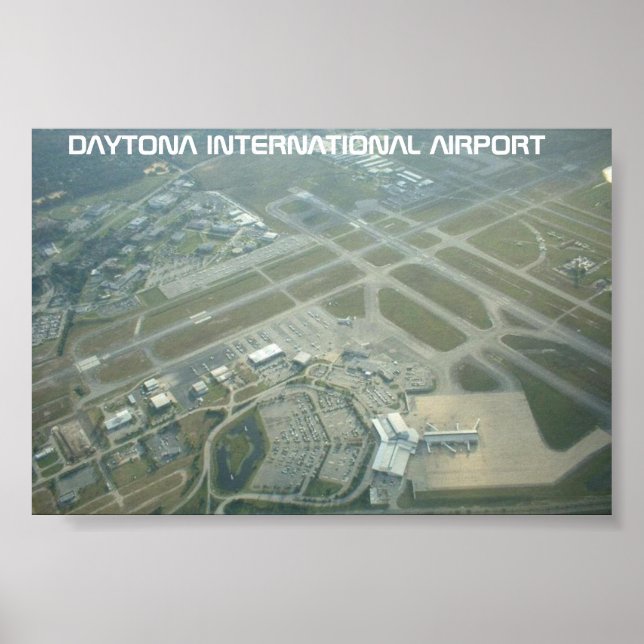 Daytona International Airport Poster (Front)