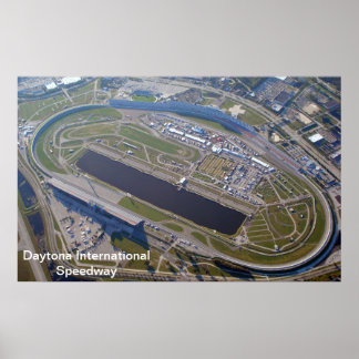 Daytona international speedway poster