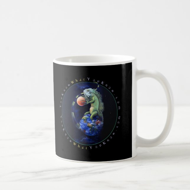 Daze of the Iguana Coffee Mug (Right)