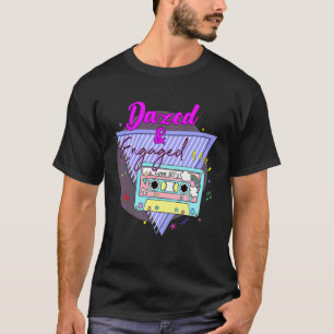 Dazed Engaged Retro 90s Bride Groom Cassette Bache T-Shirt