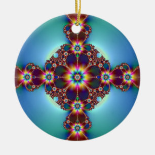 Dazzle Ceramic Tree Decoration