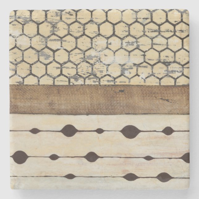 Dazzle II Stone Coaster (Front)