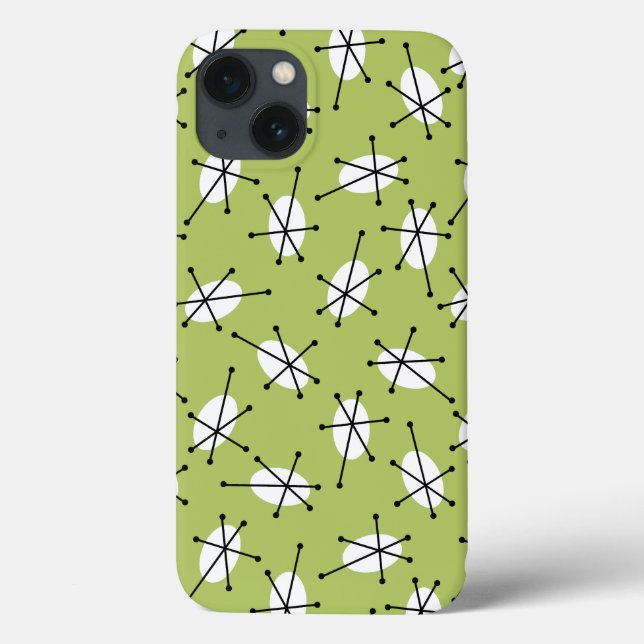 Dazzle Multi Green iPad case (Back)