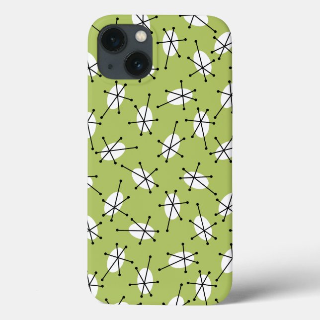 Dazzle Multi Green iPad mini case (Back)