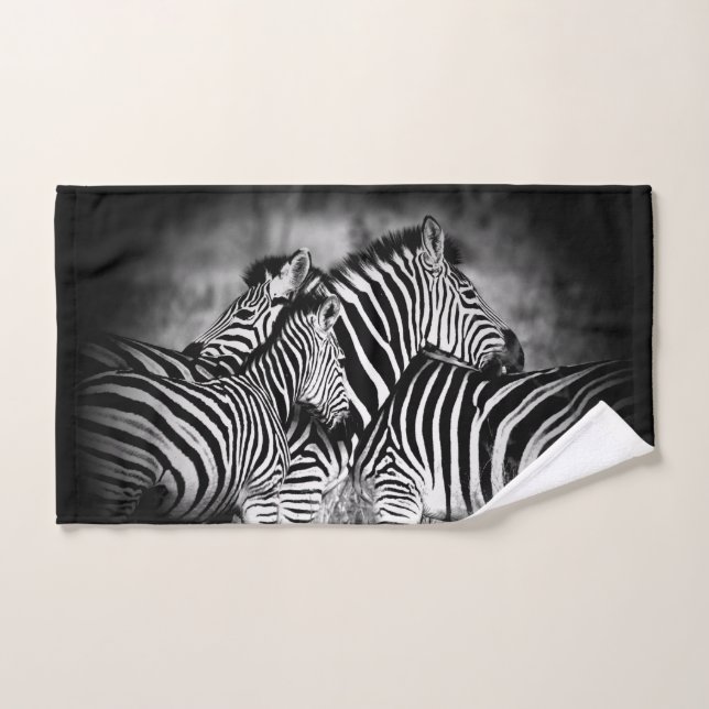 Dazzle of Zebra  Hand Towel (Hand Towel)