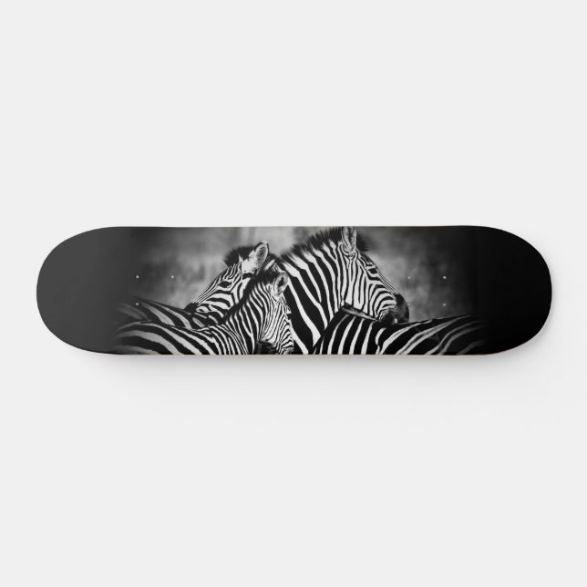 Dazzle of Zebra  Skateboard (Horz)