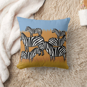 Dazzle of Zebras Cushion