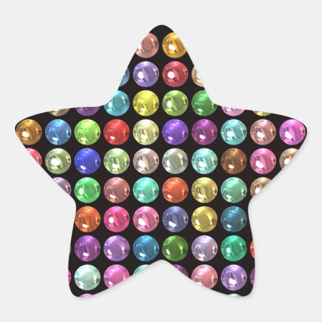 DAZZLE STAR STICKER (Front)