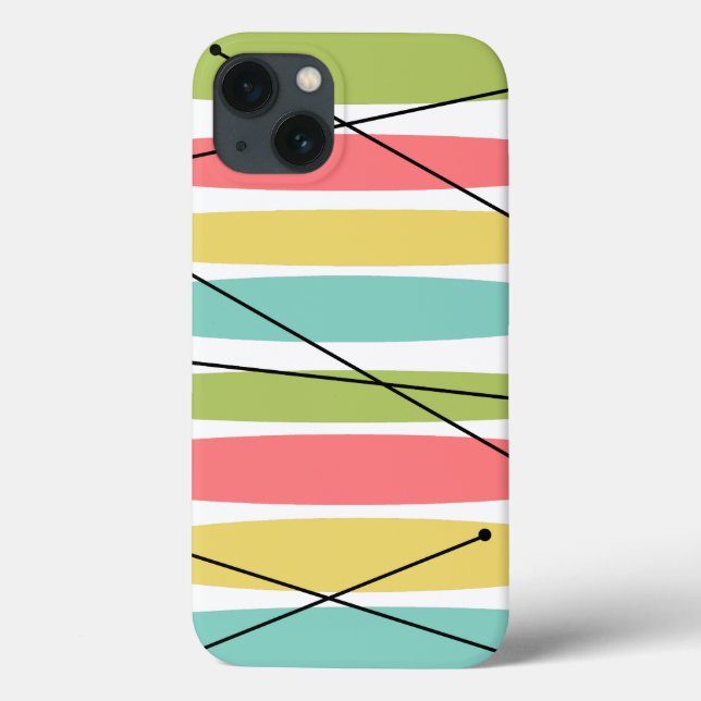Dazzle Stripe iPad Mini case (Back)