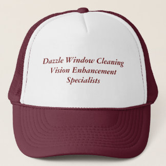 Dazzle Window CleaningVision Enhancement Specia... Trucker Hat