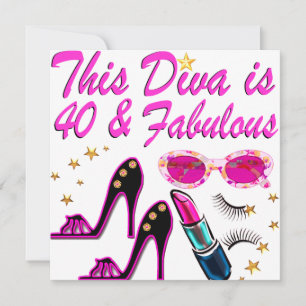 DAZZLING 40TH DIVA