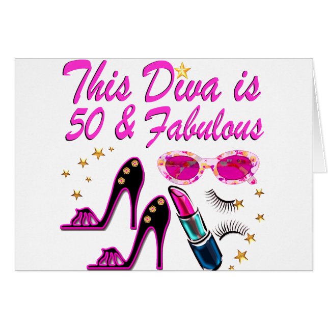 DAZZLING 50TH DIVA (Front Horizontal)