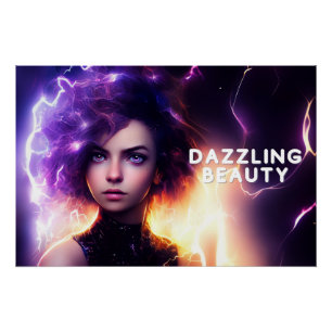 Dazzling Beauty Poster