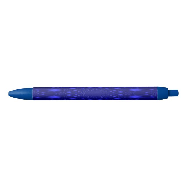 Dazzling Blue Black Ink Pen (Front)