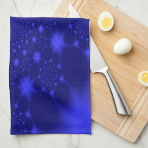 Dazzling Blue Tea Towel