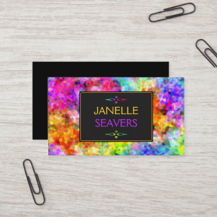 Dazzling Chakra Colours Business Card