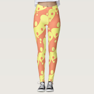 Dazzling Colourful Abstraction Pattern Leggings