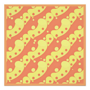 Dazzling Colourful Abstraction Pattern Poster