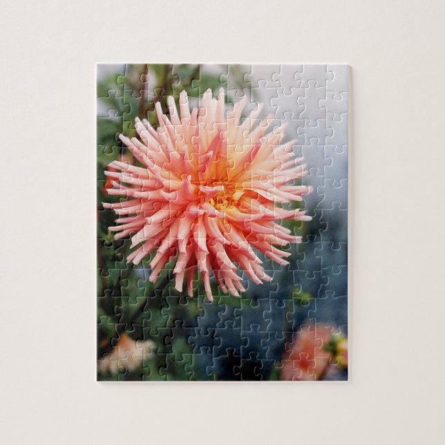 Dazzling Dahlia Flower Jigsaw Puzzle (Vertical)
