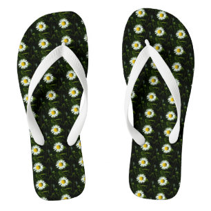 Dazzling Daisy Flip Flops
