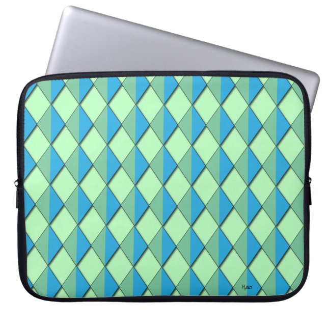 Dazzling Diamonds  Laptop Sleeve (Front)