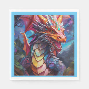 Dazzling Dragon Napkin