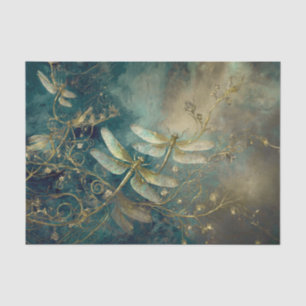 Dazzling Dragonflies, Elegant Dances Tissue Paper