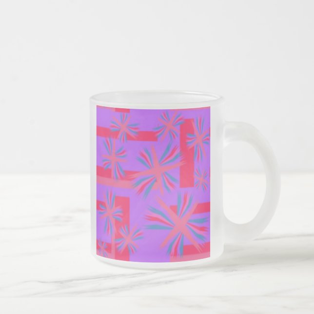 DAZZLING FROSTED GLASS COFFEE MUGS - UNIQUE GIFTS (Right)