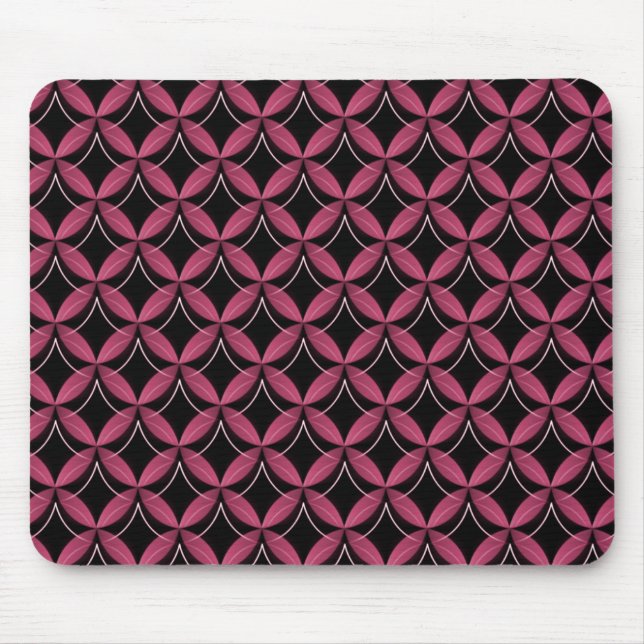 Dazzling Fuchsia Uptown Glam Mousepad (Front)