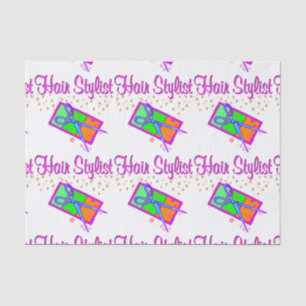 DAZZLING HAIR STYLIST AND BEAUTICIAN TISSUE PAPER