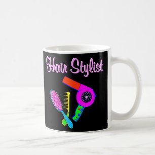 DAZZLING HAIR STYLIST TEES AND GIFTS COFFEE MUG