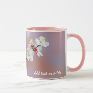 Dazzling Japanese Apricot Blossoms Mug