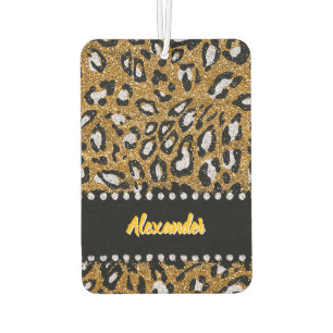 Dazzling Leopardprint design inspired by a Leopard Car Air Freshener