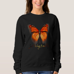 Dazzling Monarch Butterfly Sweatshirt