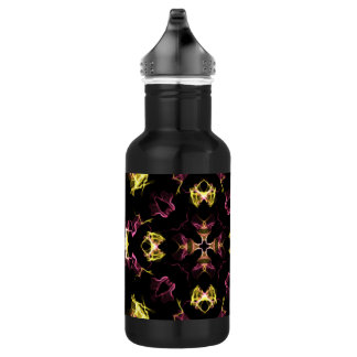 Dazzling Pink and Yellow Mandala 532 Ml Water Bottle