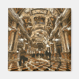 Dazzling Resort and Casino Lobby in Vegas Magnet