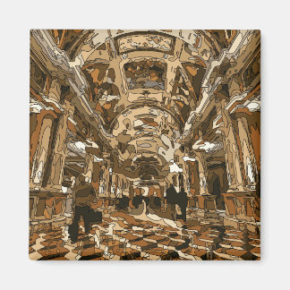 Dazzling Resort and Casino Lobby in Vegas Magnet