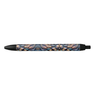 Dazzling Scales Black Ink Pen
