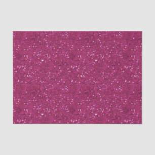 Dazzling Sparkly Chic Hot Pink Glitter Tissue Paper