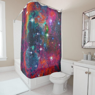 Dazzling Star Field Shower Curtain