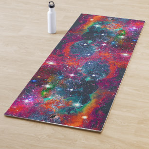Dazzling Star Field Yoga Mat