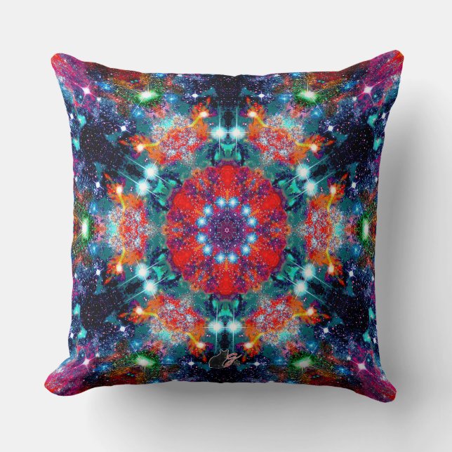 Dazzling Stellar Kaleid Cushion (Front)