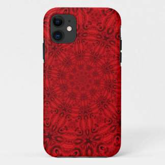 Dazzling Swirling Red Pattern Case-Mate iPhone Cas 11 Case