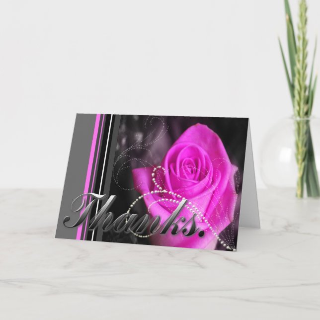 DAZZLING THANK YOU CARD (Front)