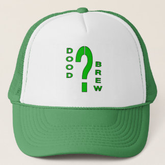 DB07-Question Mark - Green/Black - Trucker Hat