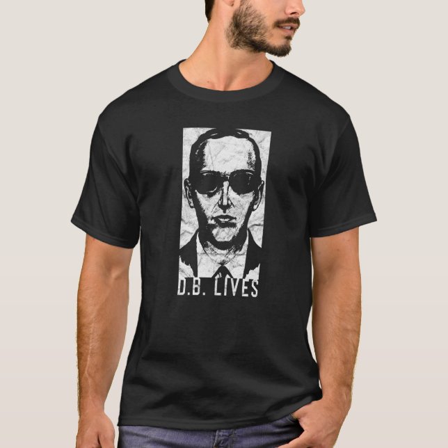 Db Cooper Db Lives 1971 Skyjacking Heist T-Shirt (Front)